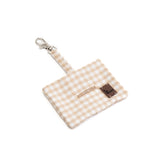 Porta-bolsas Vichy Beige de BDEBRUNO para perros