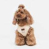 Arnés Wrap Vichy Beige de BDEBRUNO para perros