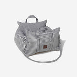 Asiento Coche Vichy Negro de BDEBRUNO para perros
