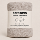 Funda Basic Teddy Greige de BDEBRUNO para cama de perro