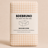 Funda para Cama Nuck Vichy Beige de BDEBRUNO