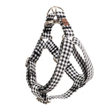 Arnés Simple Vichy Negro de BDEBRUNO para perros