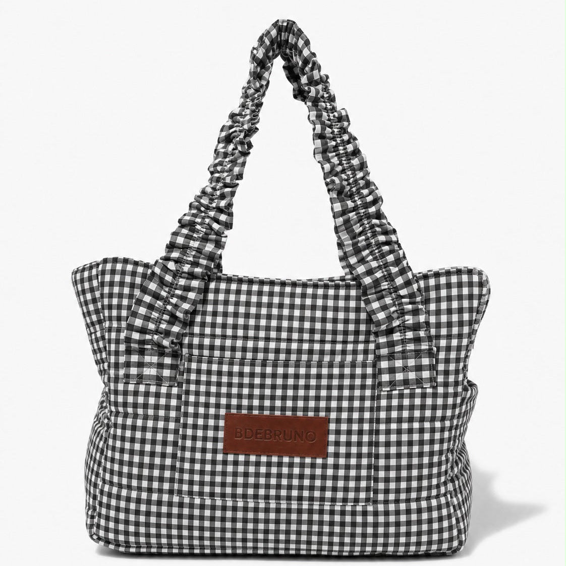 Bolso Transportín Vichy Negro