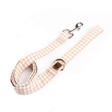 Correa Vichy Beige de BDEBRUNO para perros